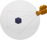 Screenshot of component OrbitControls basic