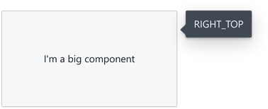 Screenshot of component Tooltip with-position-corners