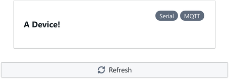 Screenshot of component Connections basic